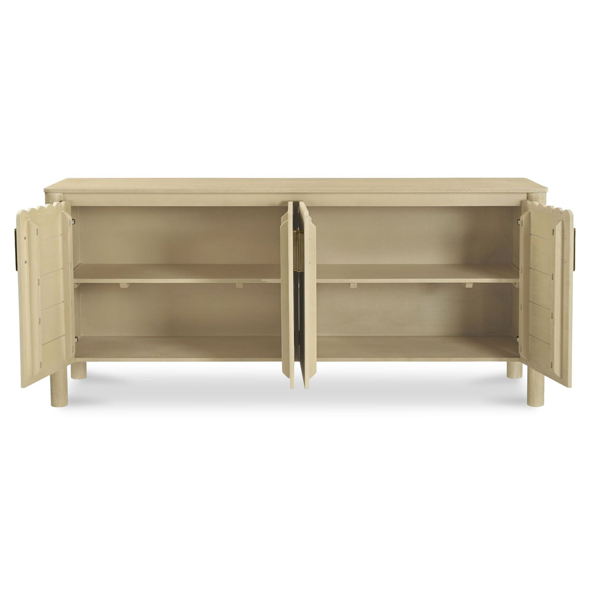 Wiley - 4 Door Sideboard - Natural