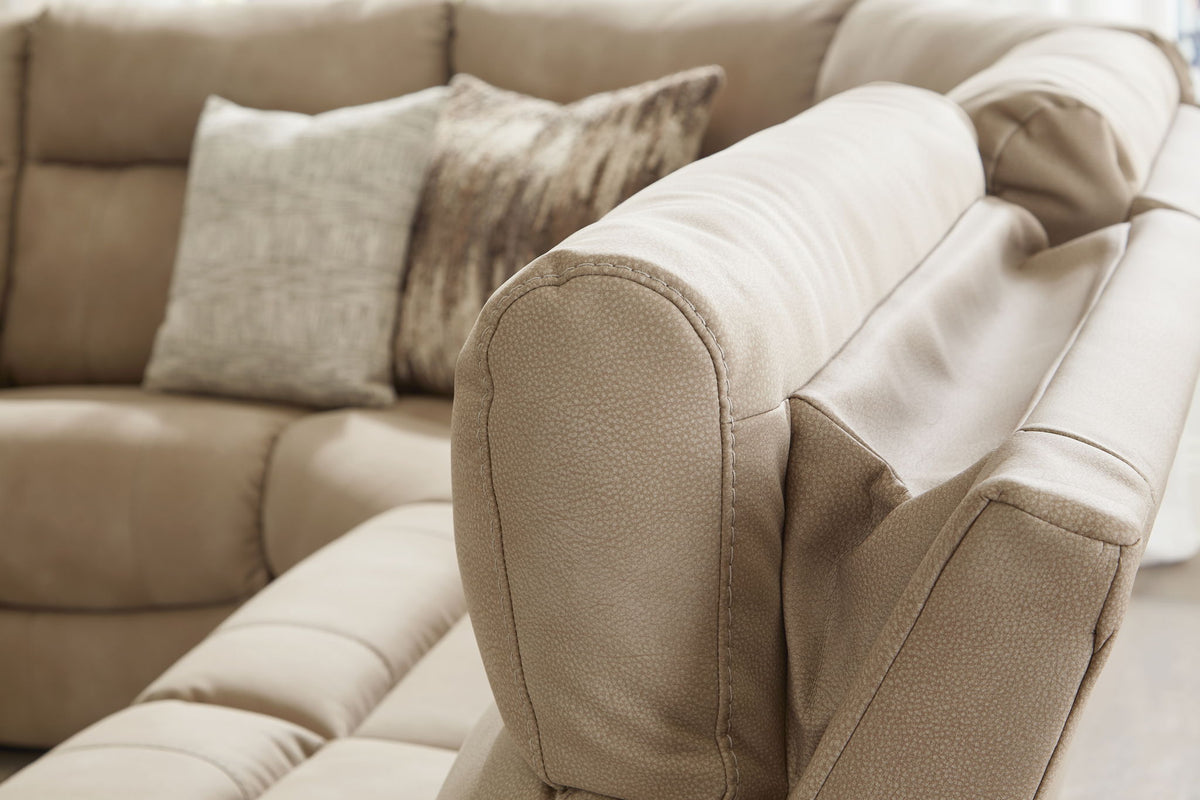 Next-Gen Durapella - 7 Piece Power Reclining Sectional Set