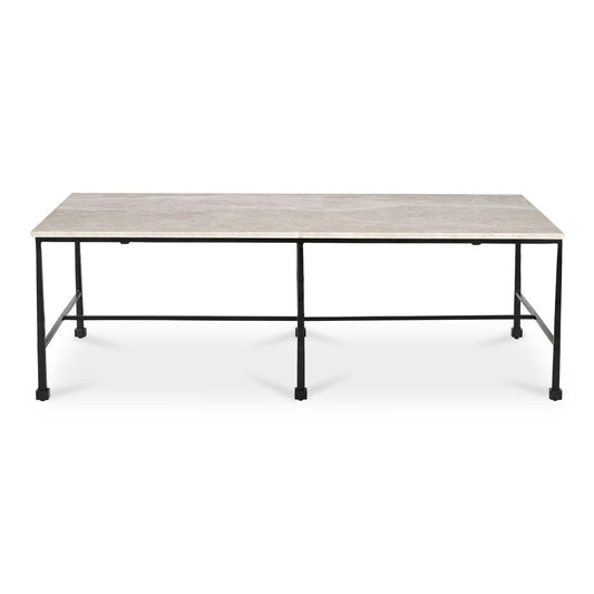 River - Coffee Table - Botticino Beige