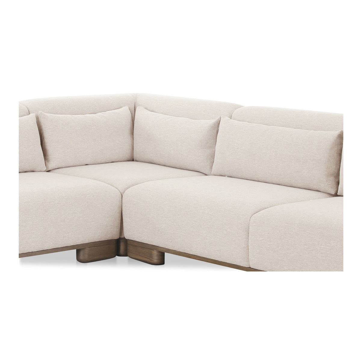 June - Corner Modular Sectional - Oatmeal
