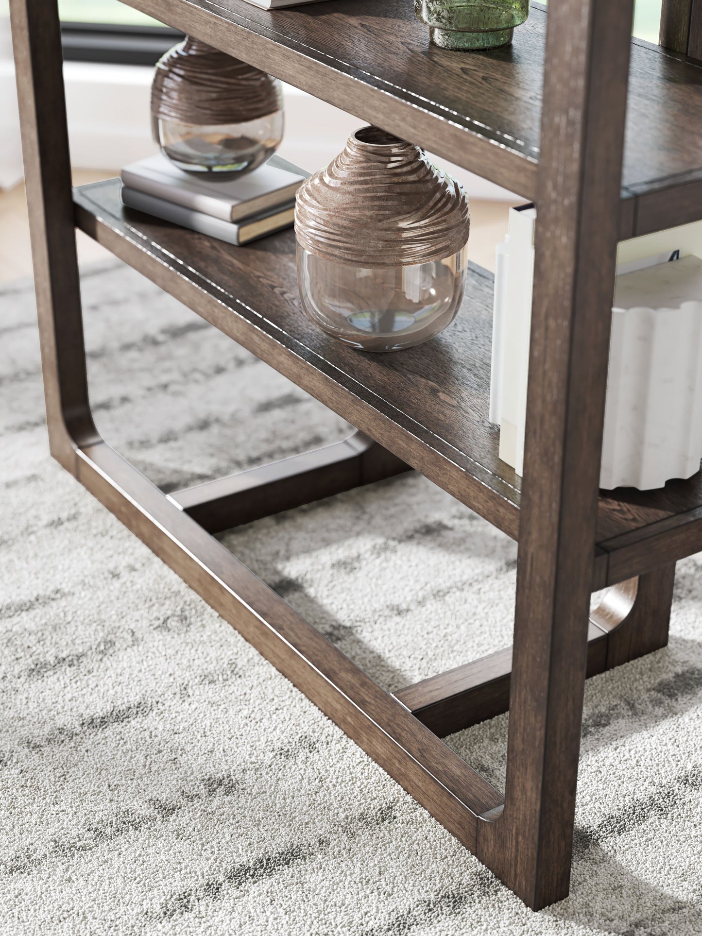 Breckington - Dark Brown - Bookcase