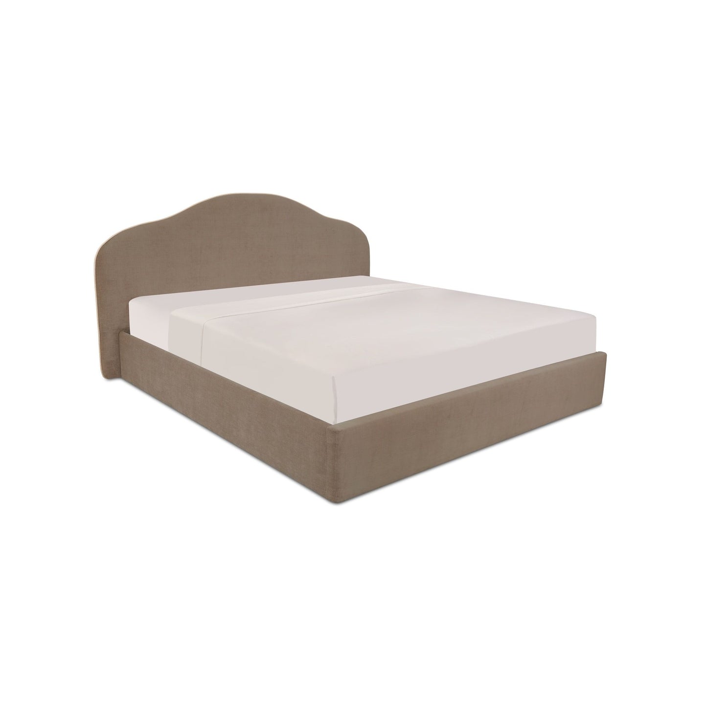 Maggie - Queen Storage Bed - Taupe