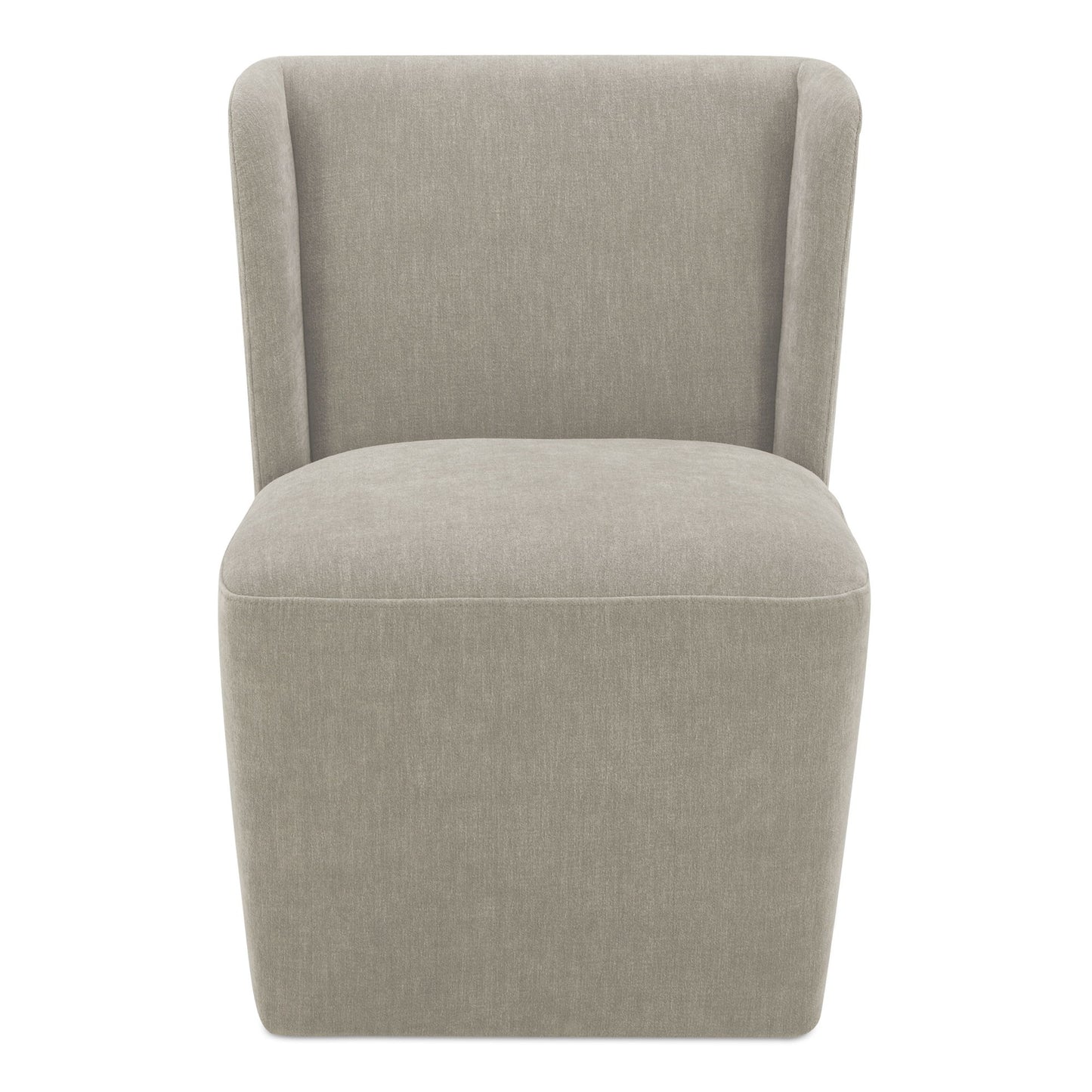 Cormac - Rolling Dining Chair - Slate / Green