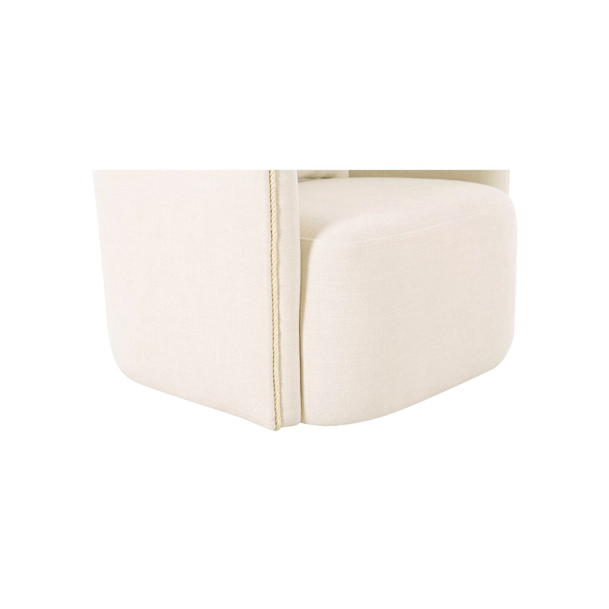 Cecil - Accent Chair - Warm White