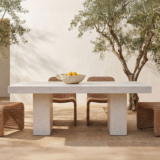 Antonius - Outdoor Dining Table - Terrazzo
