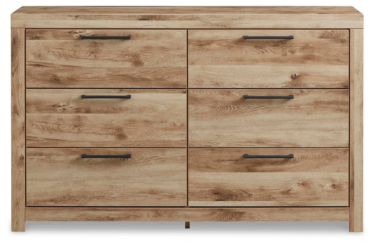 Hyanna - Six Drawer Dresser - Tan Brown - Wood