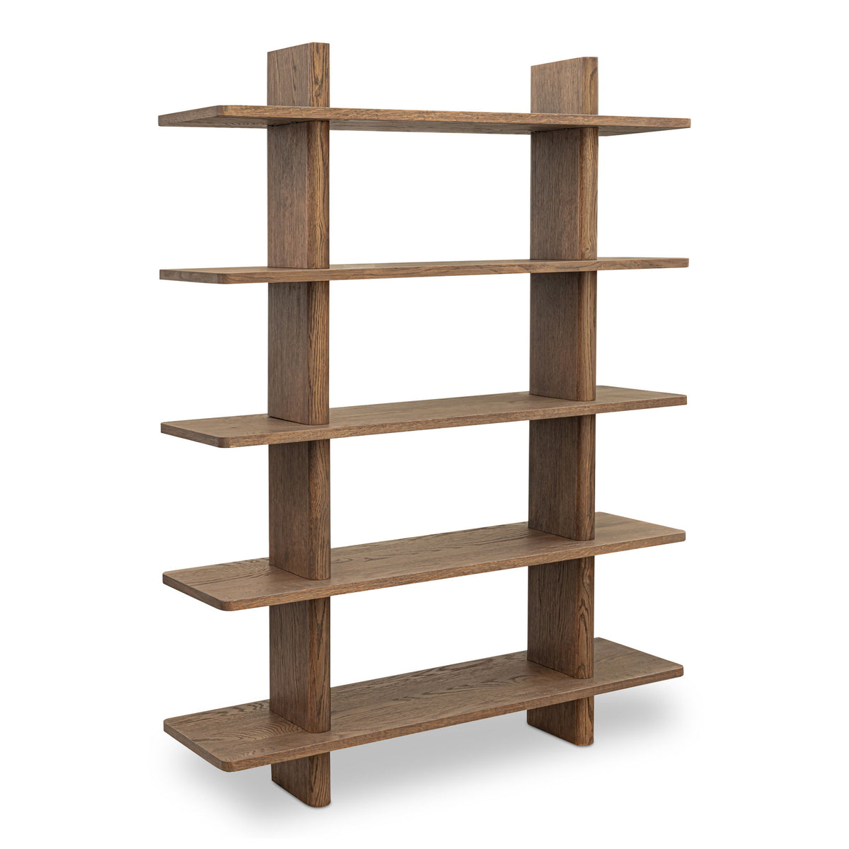 Casey - Large Standard Bookcase - Dark Brown