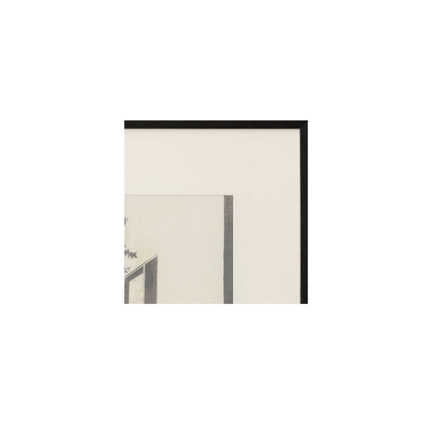 Retreat - Framed Print - Gray