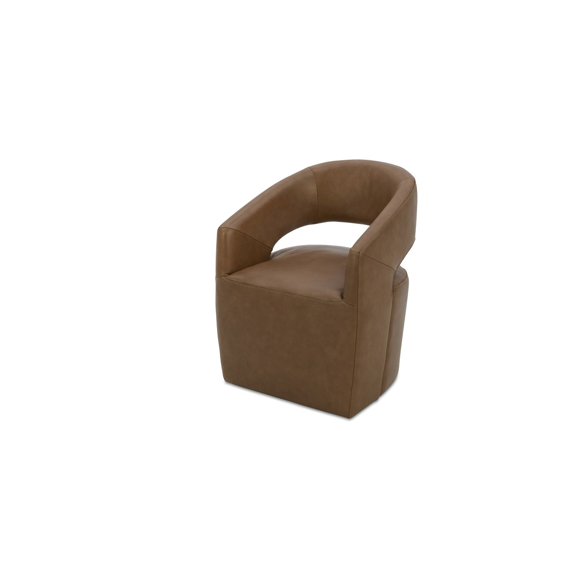 Barrow - Rolling Dining Chair - Tan