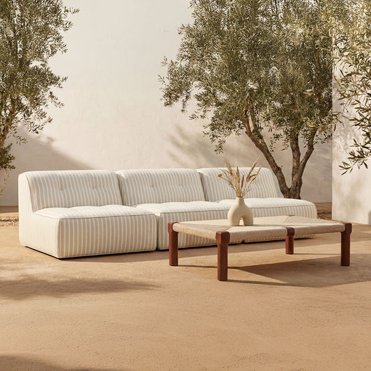 Kaia - Outdoor Coffee Table - Dark Brown