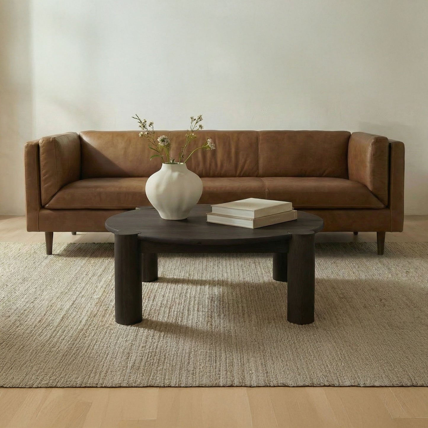 Jack - Coffee Table - Brushed Dark Brown