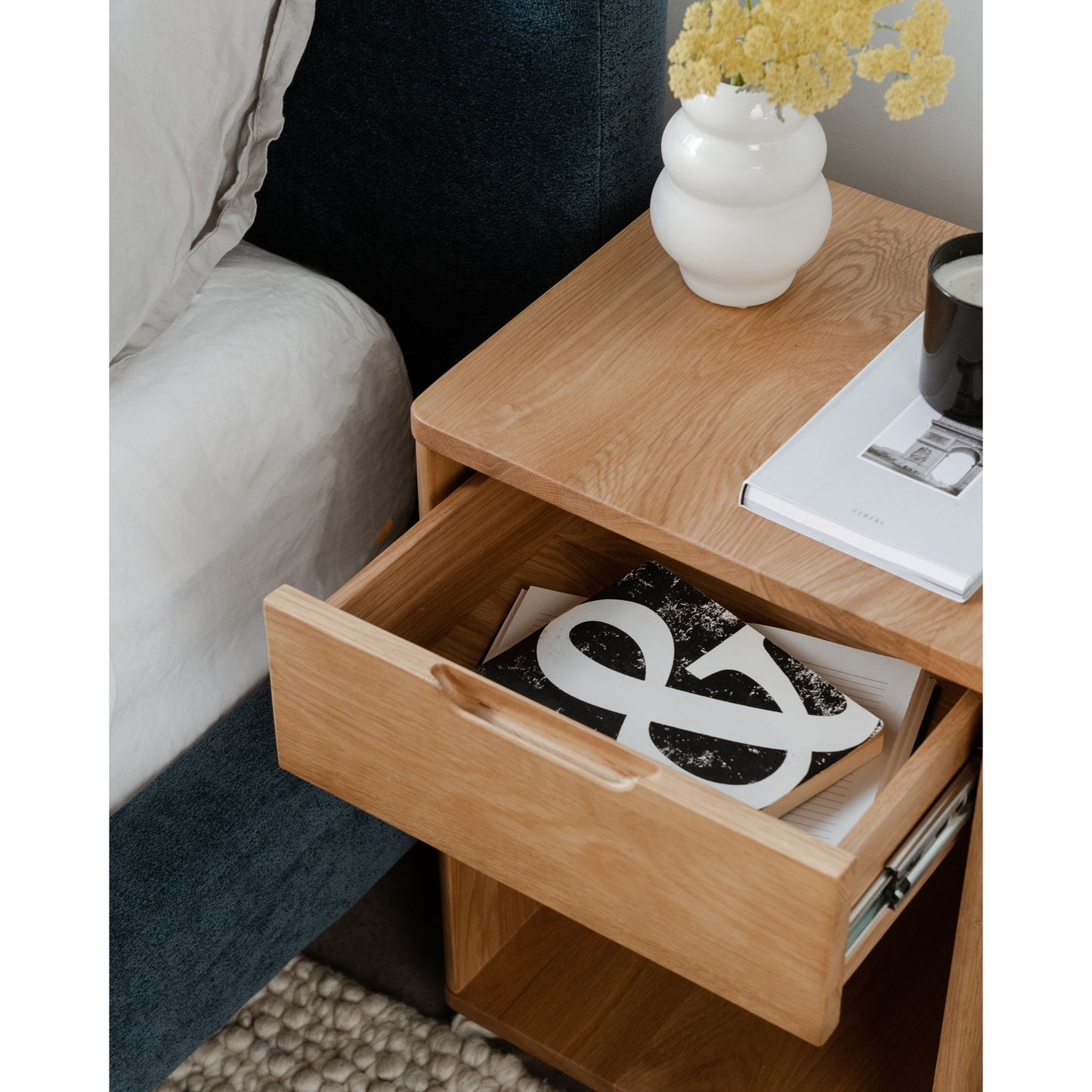 Osamu - Nightstand - Light Brown