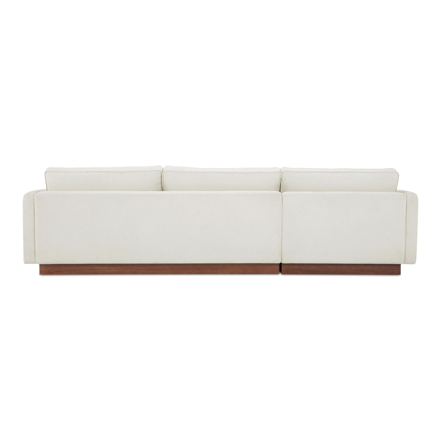Vernon - Left Sectional - White