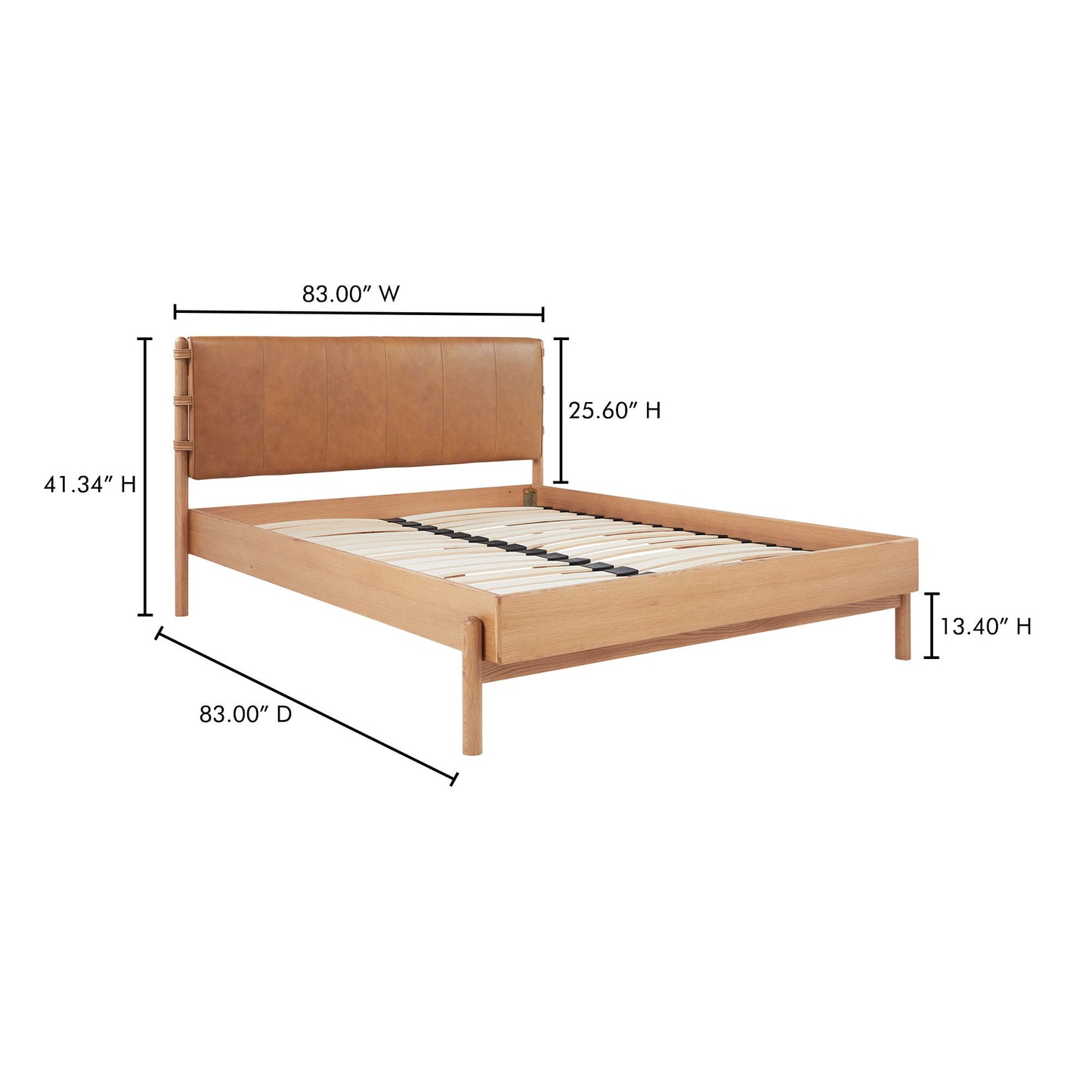 Colby - King Bed - Camel