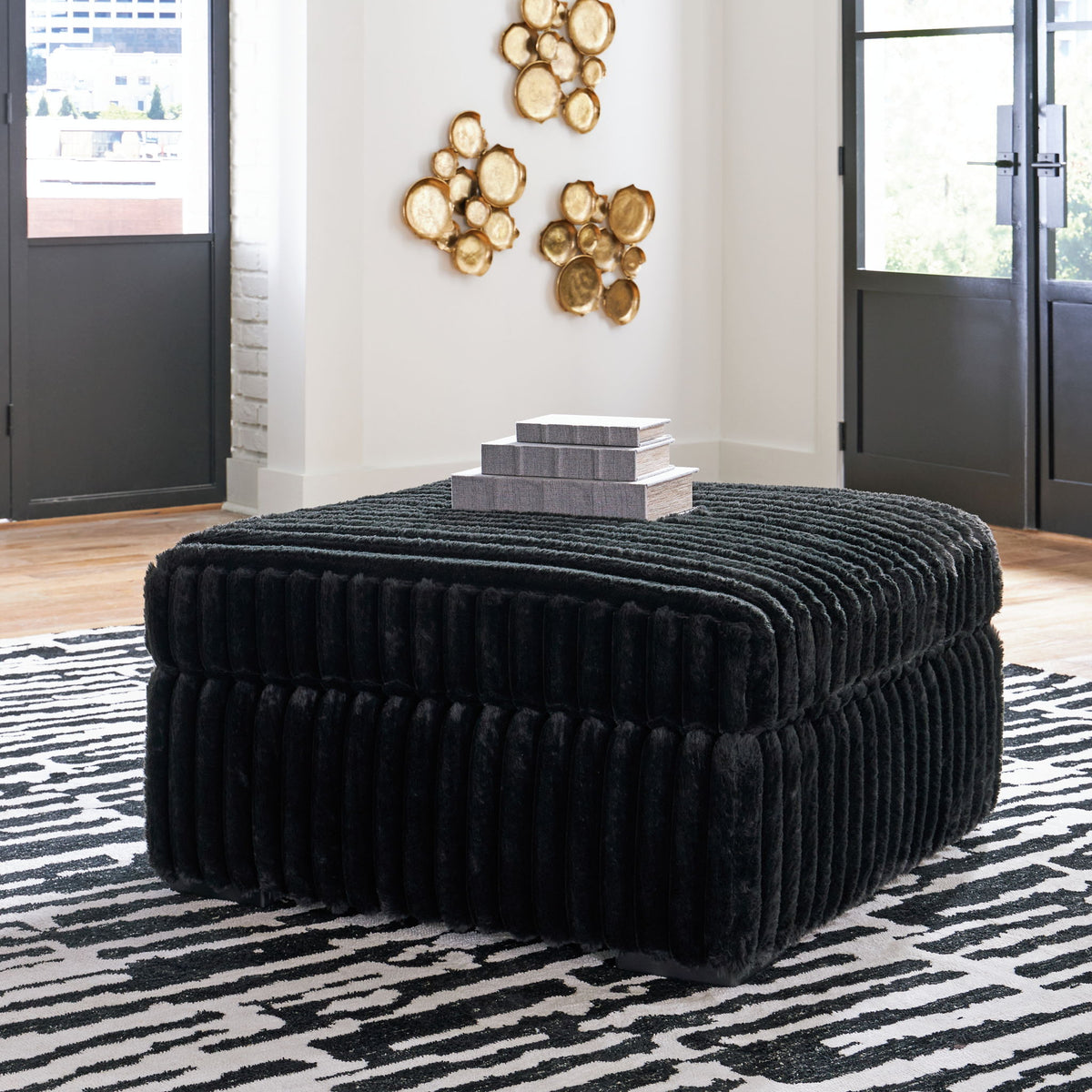 Midnight-Madness - 5 Piece Sectional Set
