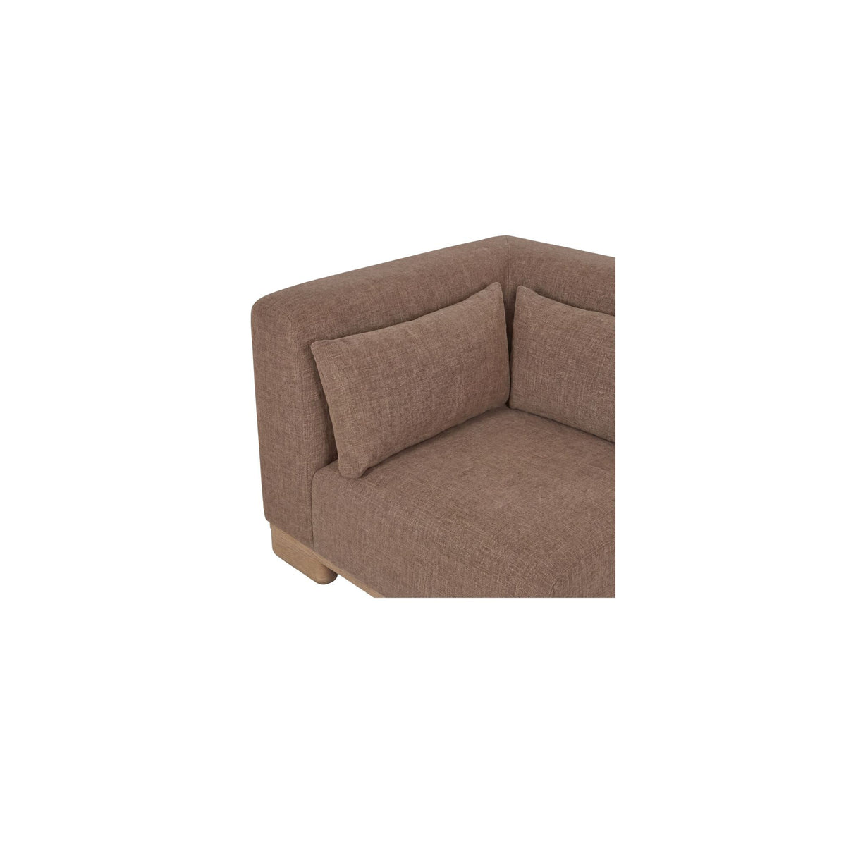 June - Dream Modular Sectional - Dark Brown