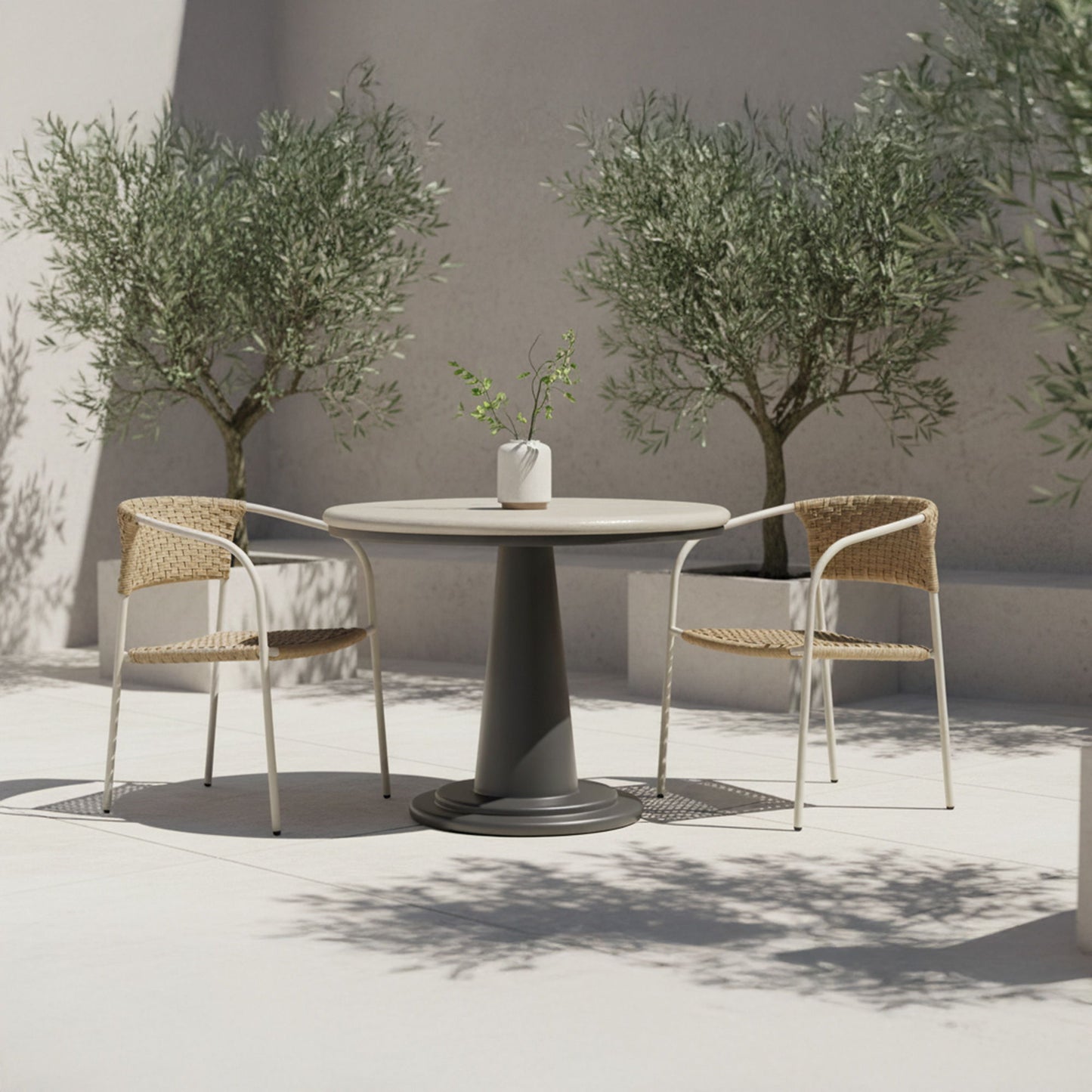Zola - Outdoor Dining Chair (Set of 2) - Natural