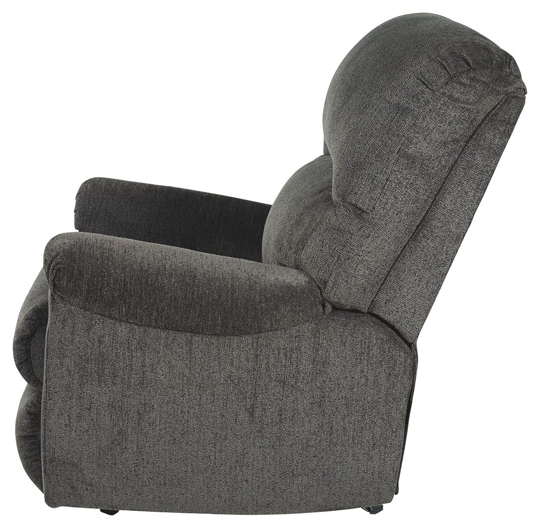 Ballinasloe - Smoke - Rocker Recliner - Fabric