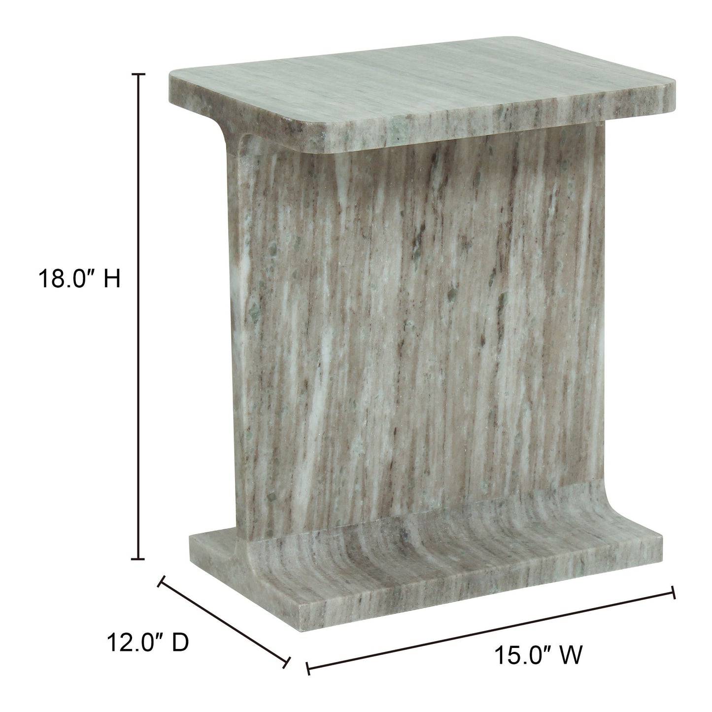 Tullia - Accent Table - Taupe