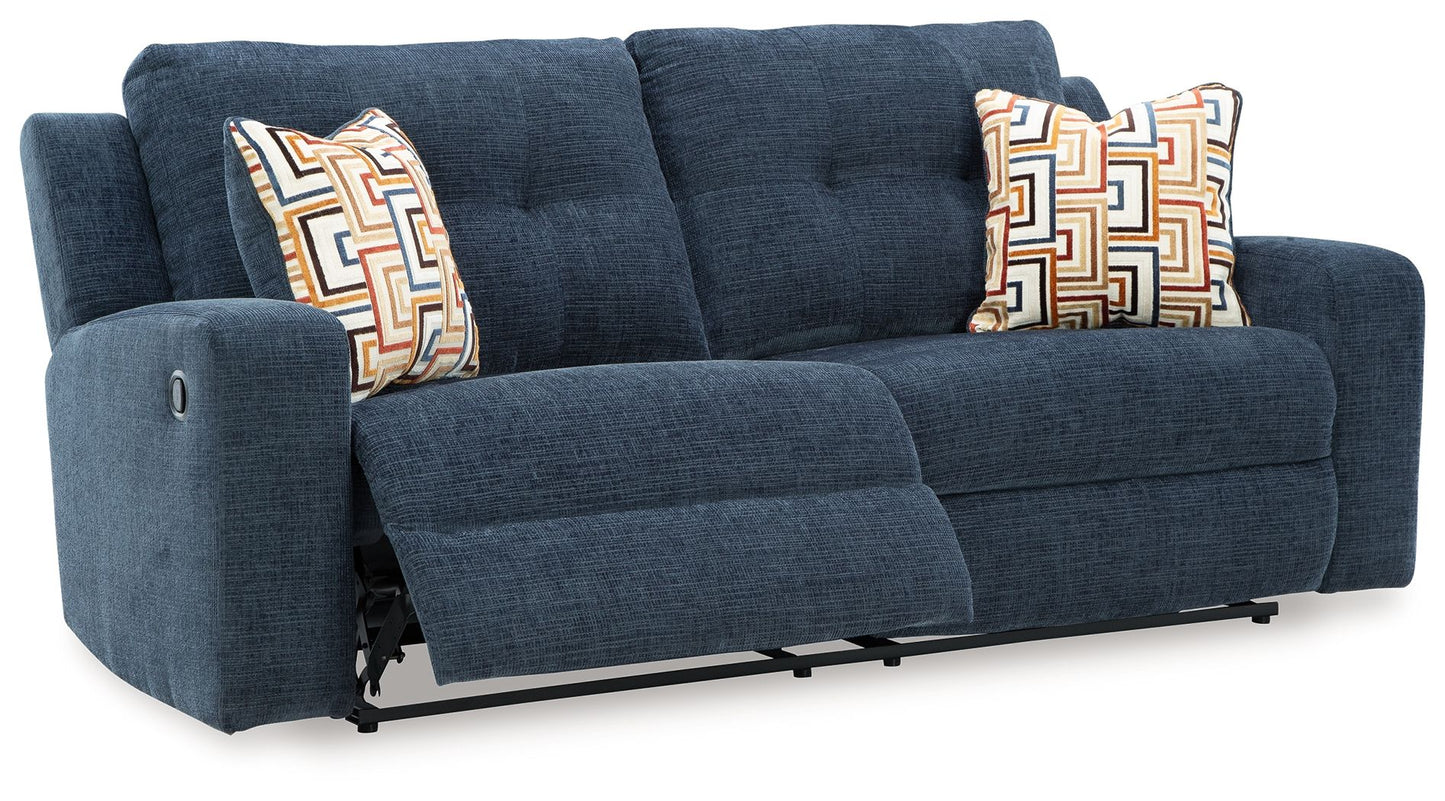 Danum - Ink - 2 Seat Reclining Sofa - Fabric