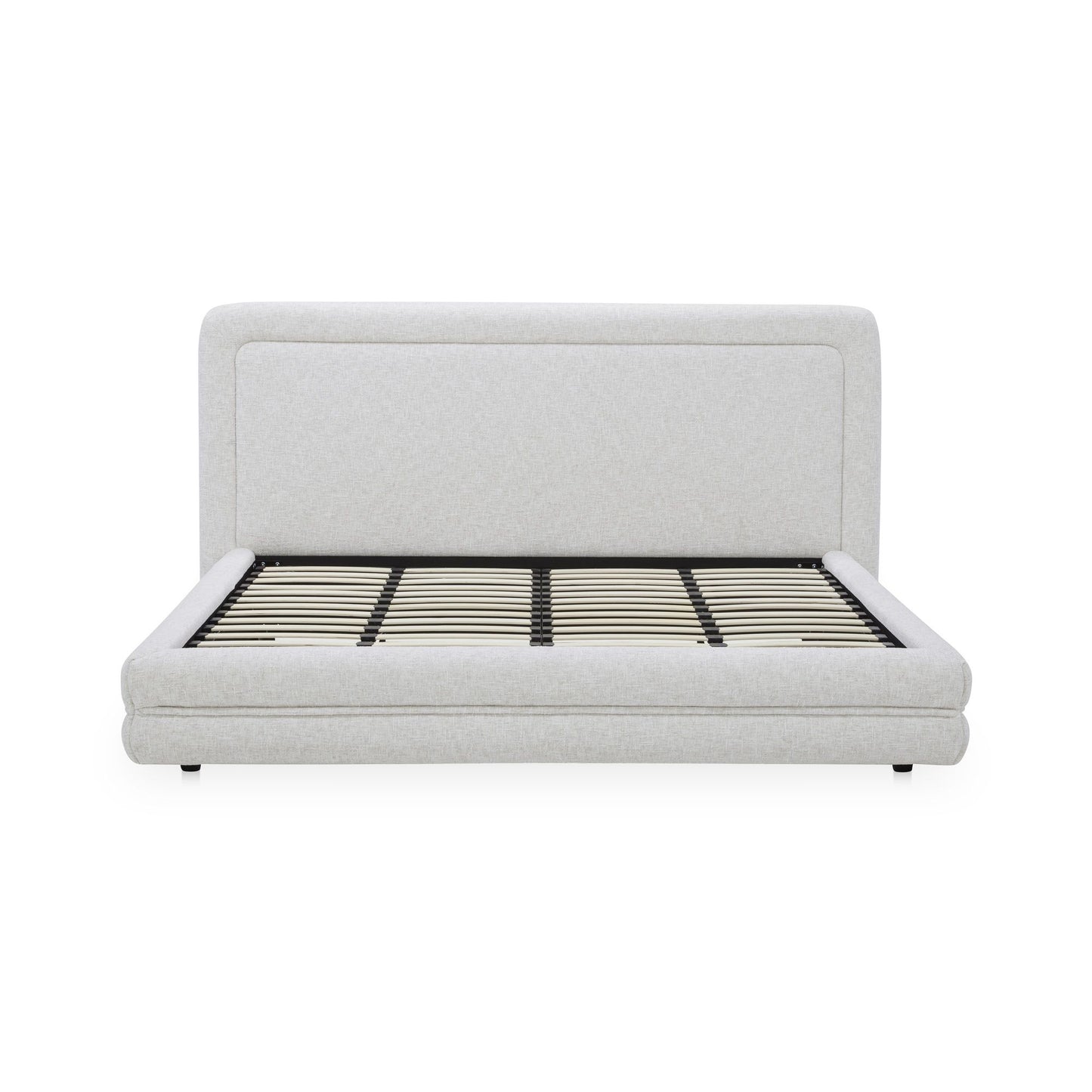 Tory - King Bed - Pebble