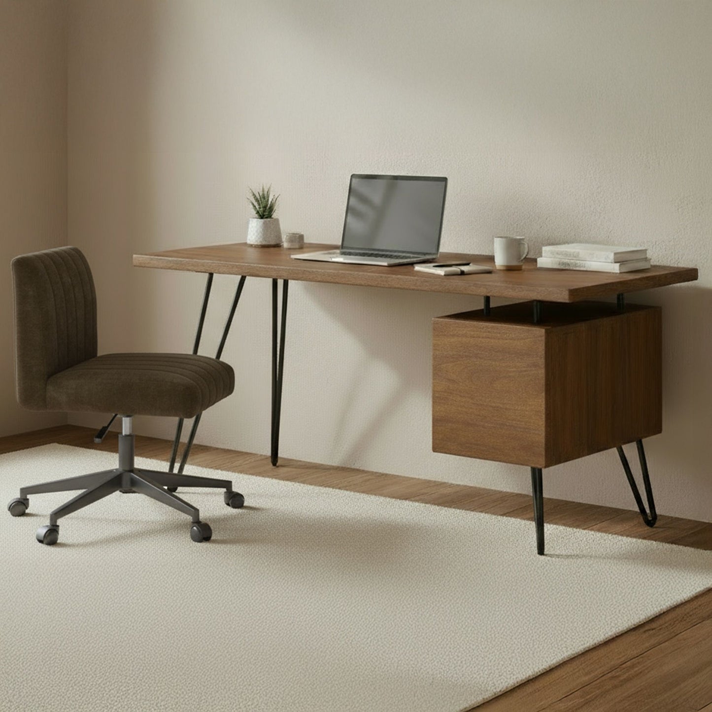 Sally - Office Chair - Cedar Green