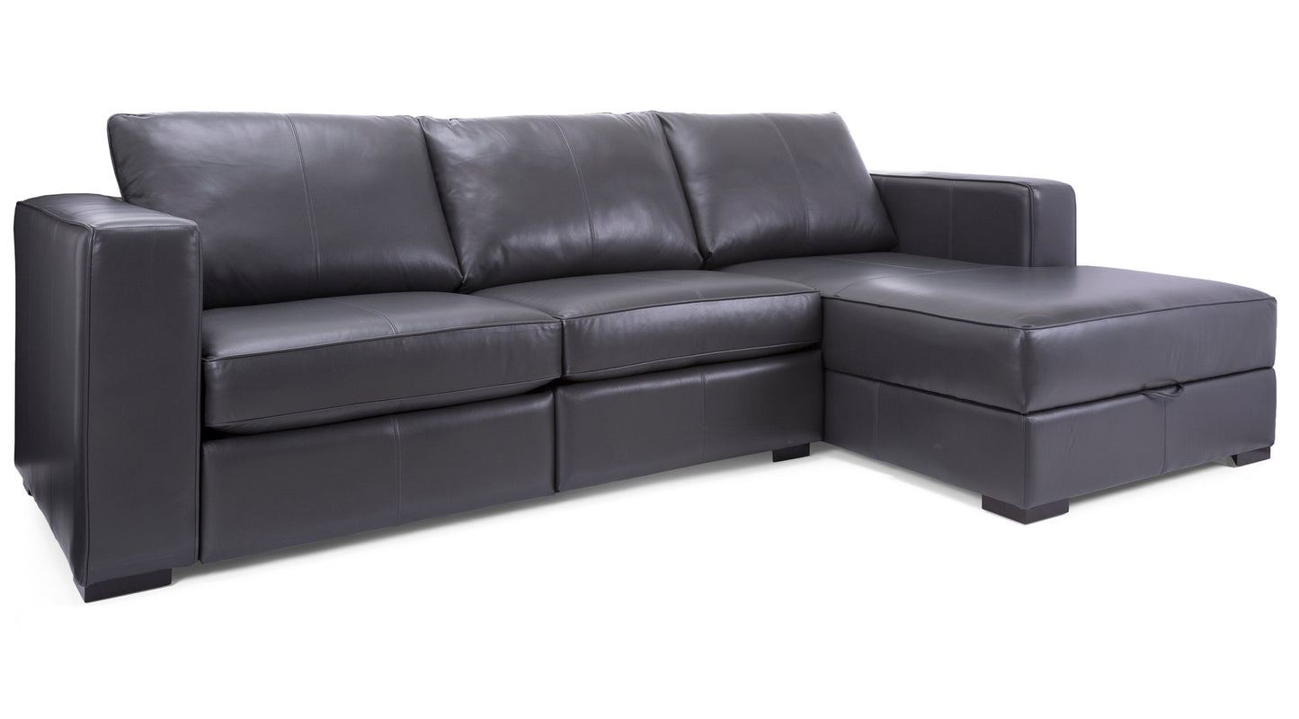 🇨🇦 Decor-Rest Furniture 3900 Leather Customizable Sectional Collection