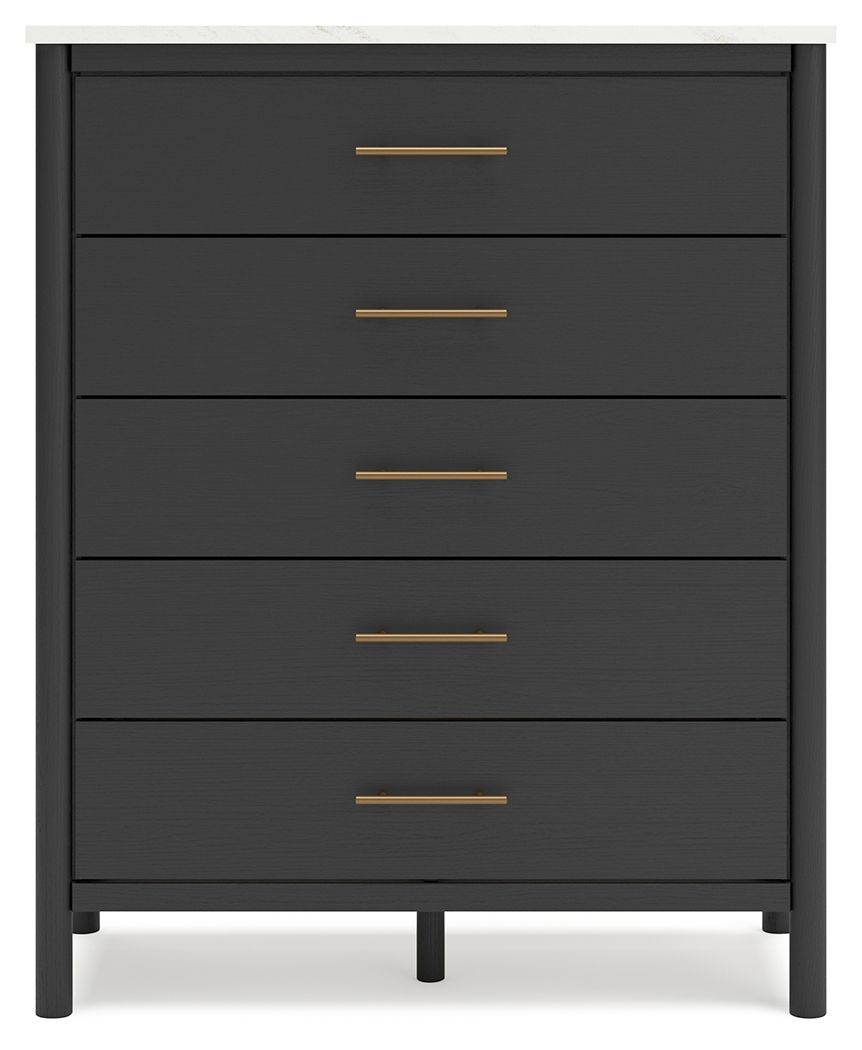 Cadmori - Five Drawer Wide Chest