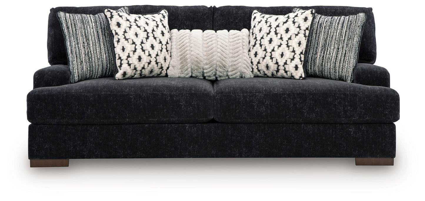 Whitmore Manor - Sofa - Black Pearl