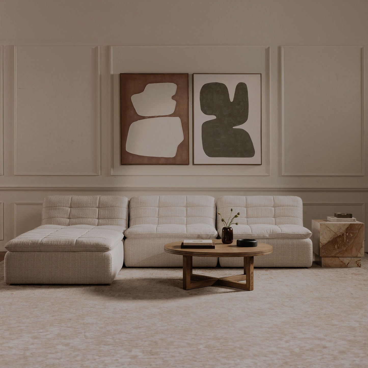 Lino - Ottoman - Oat