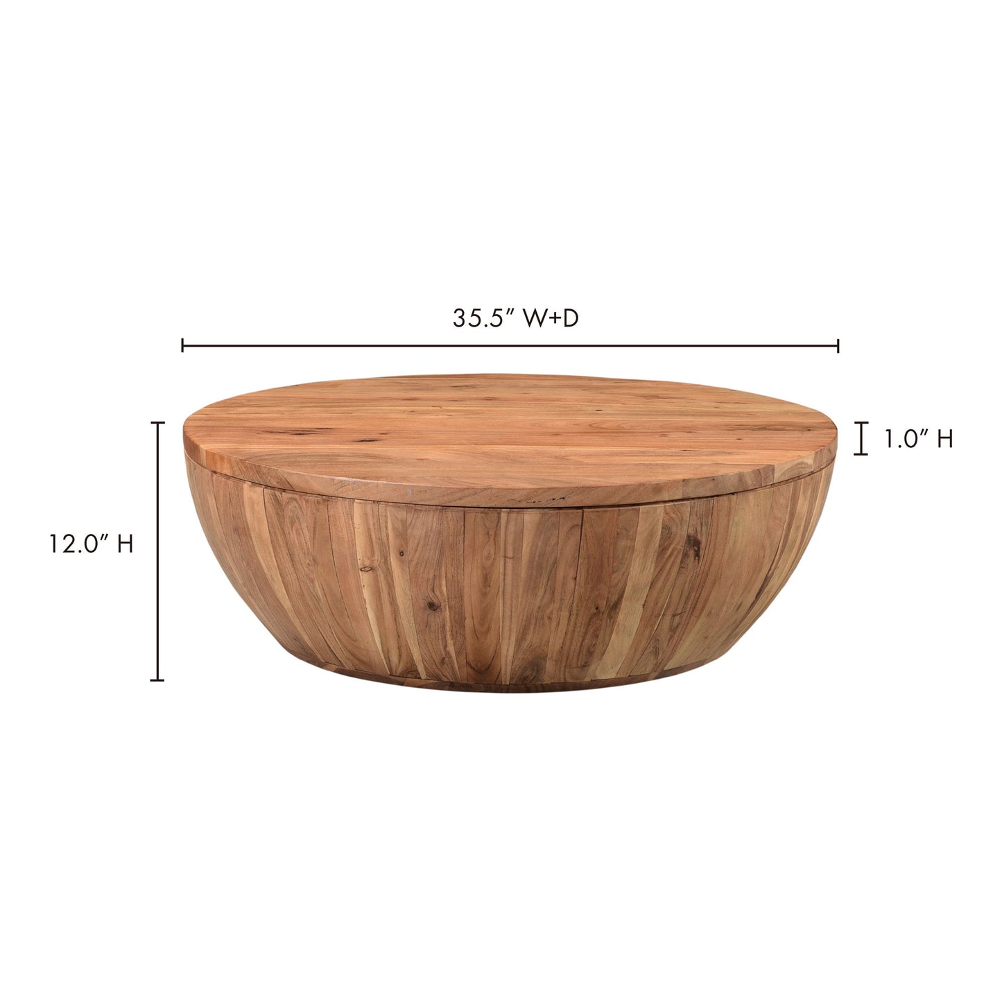 Eske - Coffee Table - Light Brown