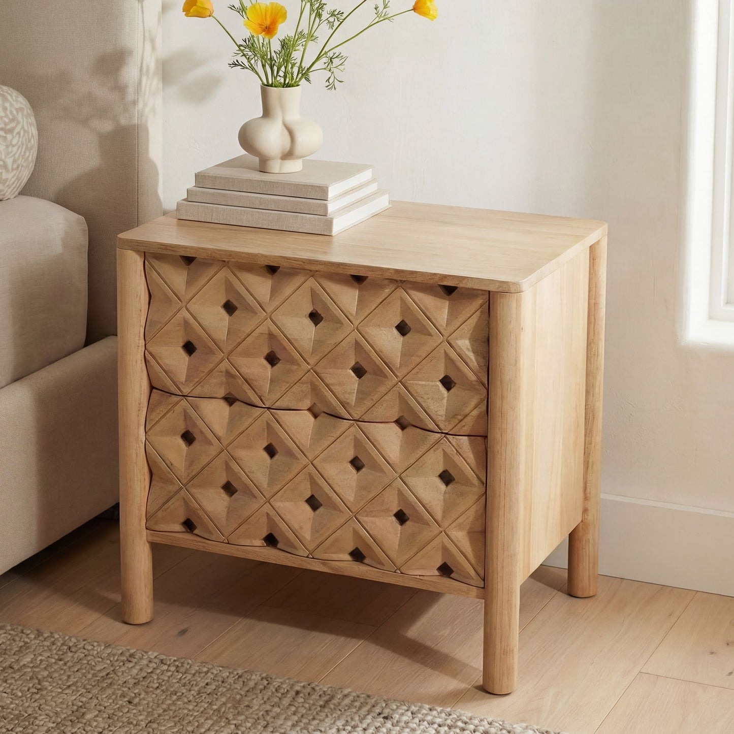 Fulton - Nightstand - Natural