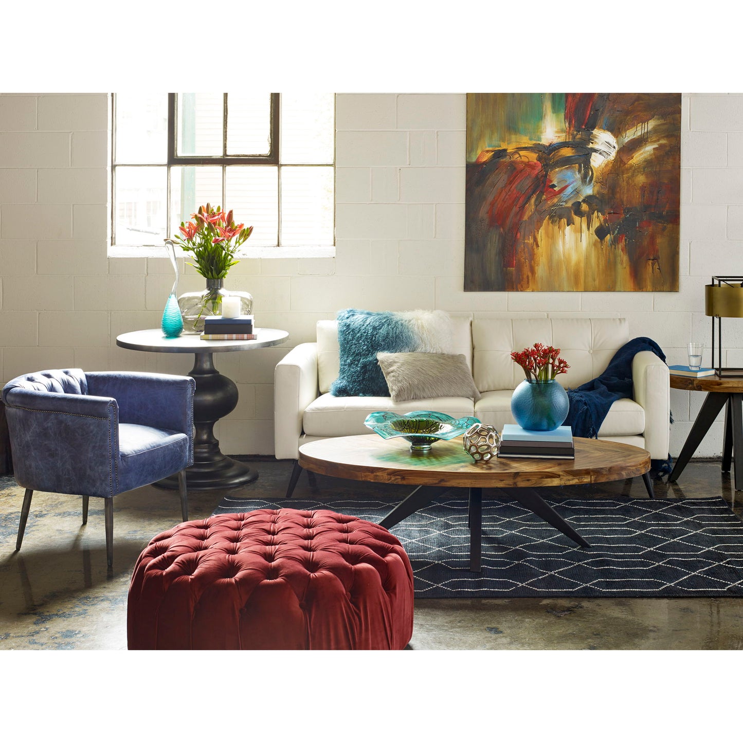 Lexie - Aluminum Dining Table - Black