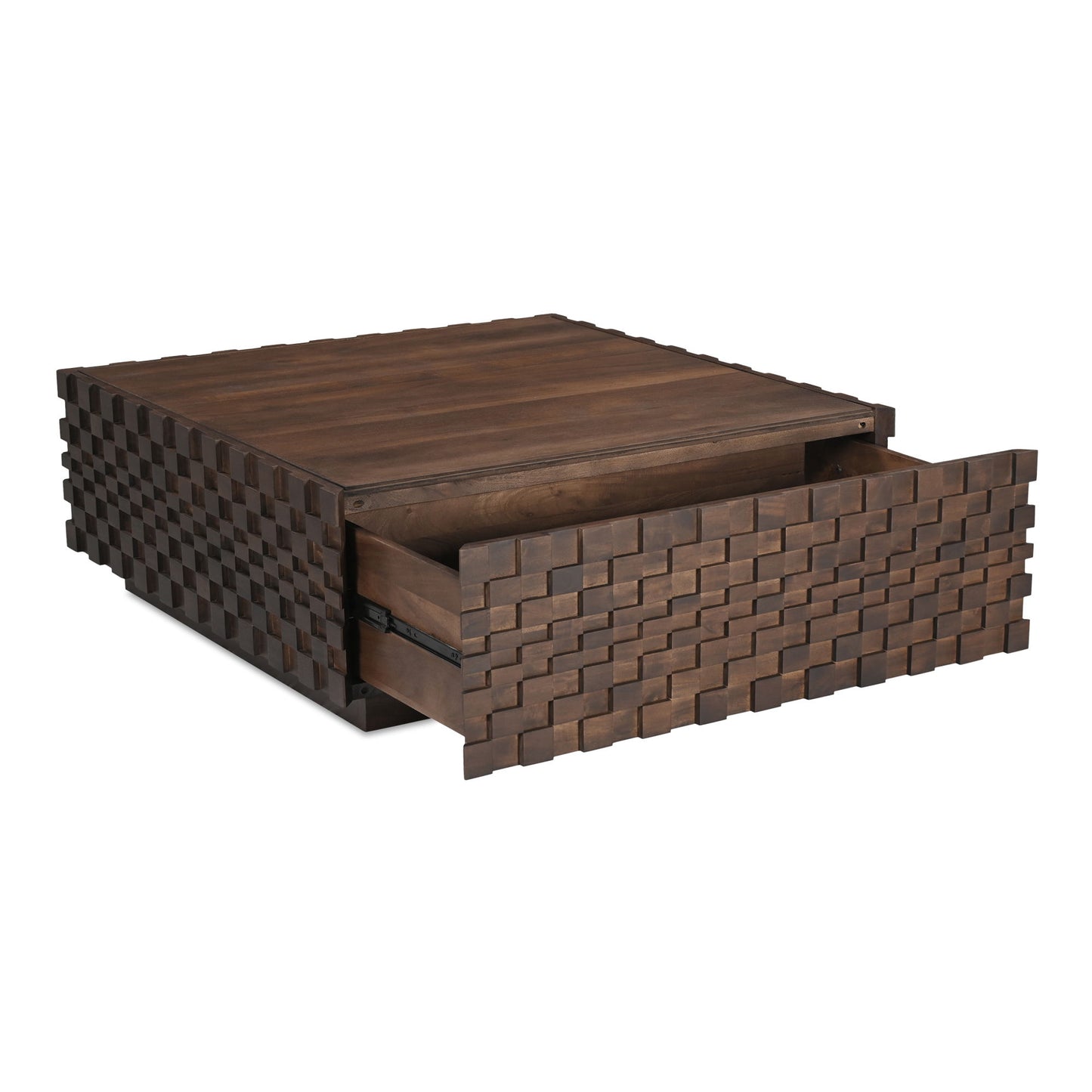 Easton - Storage Coffee Table - Brown
