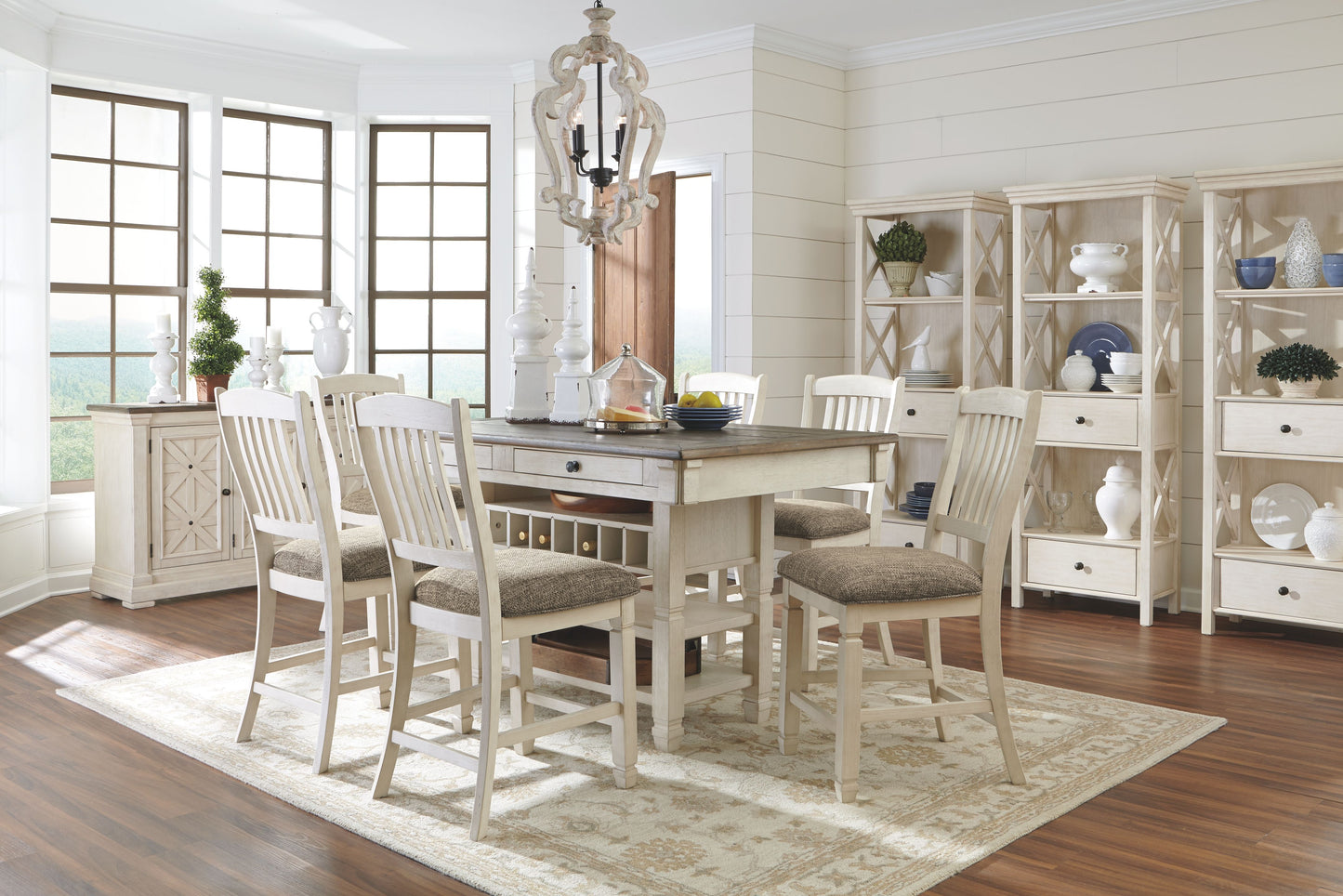 Bolanburg - Beige - Upholstered Barstool