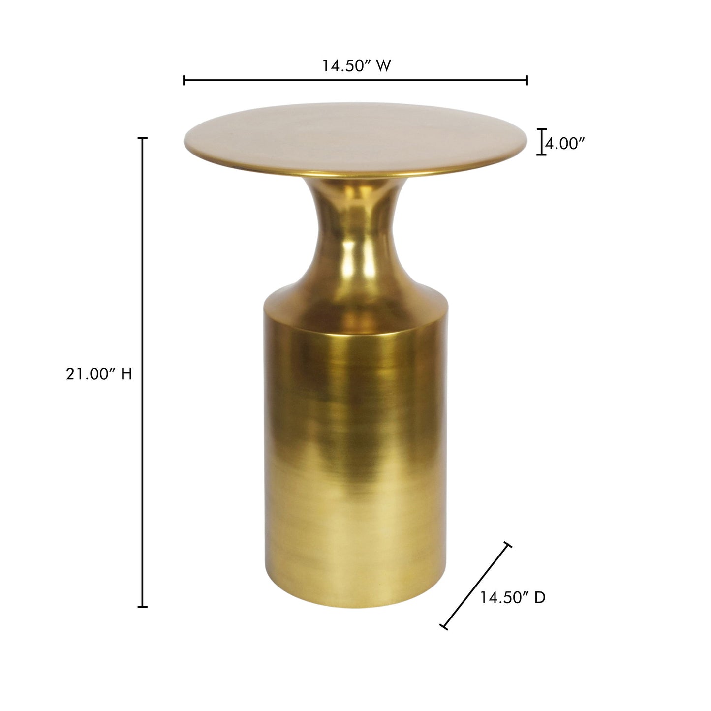 Rassa - Accent Table - Yellow