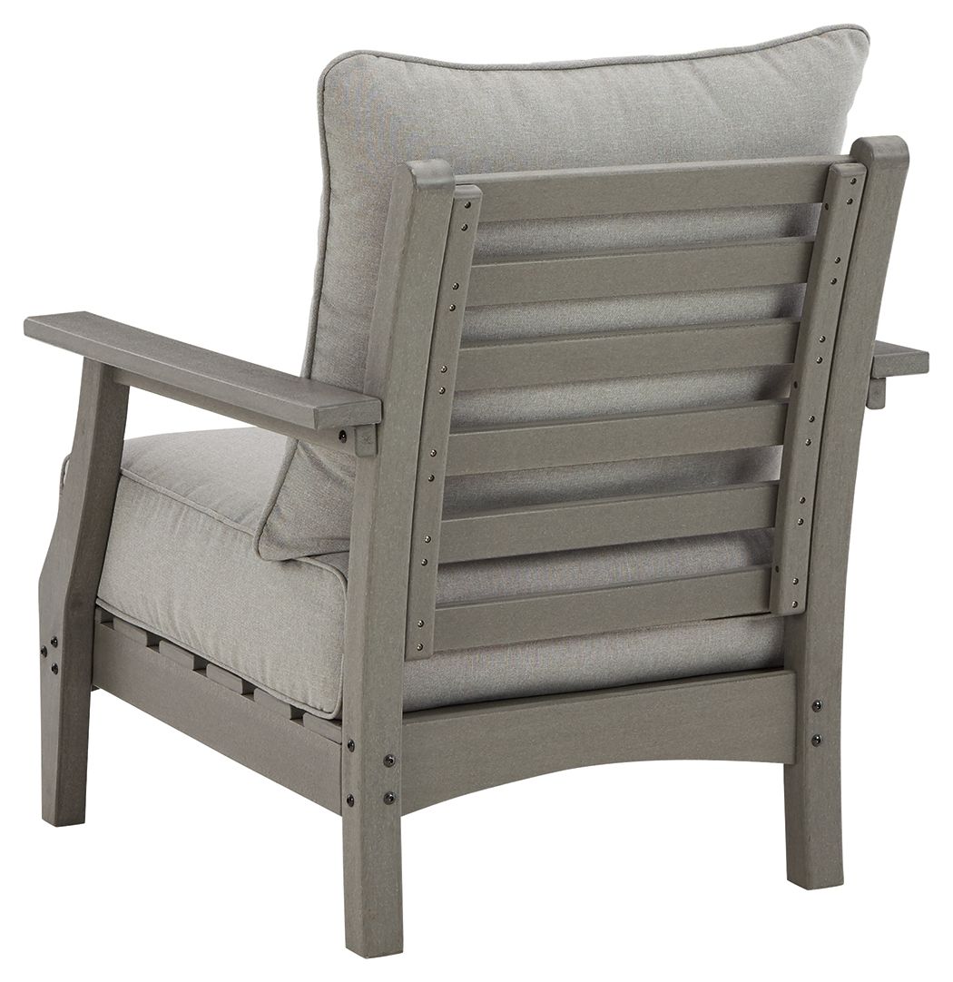 Visola - Gray - Lounge Chair W/Cushion (Set of 2)