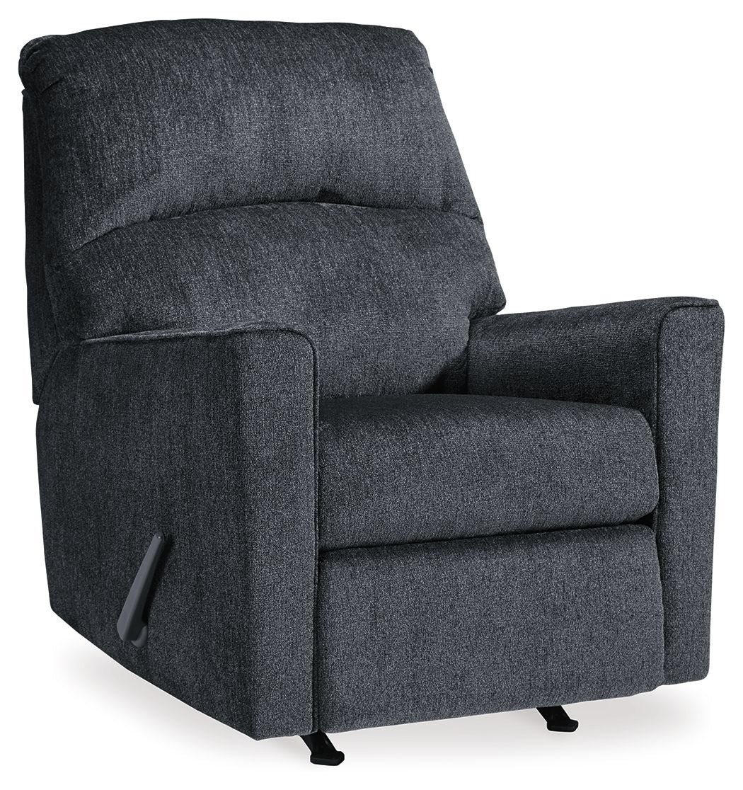 Altari - Rocker Recliner - Fabric - Slate