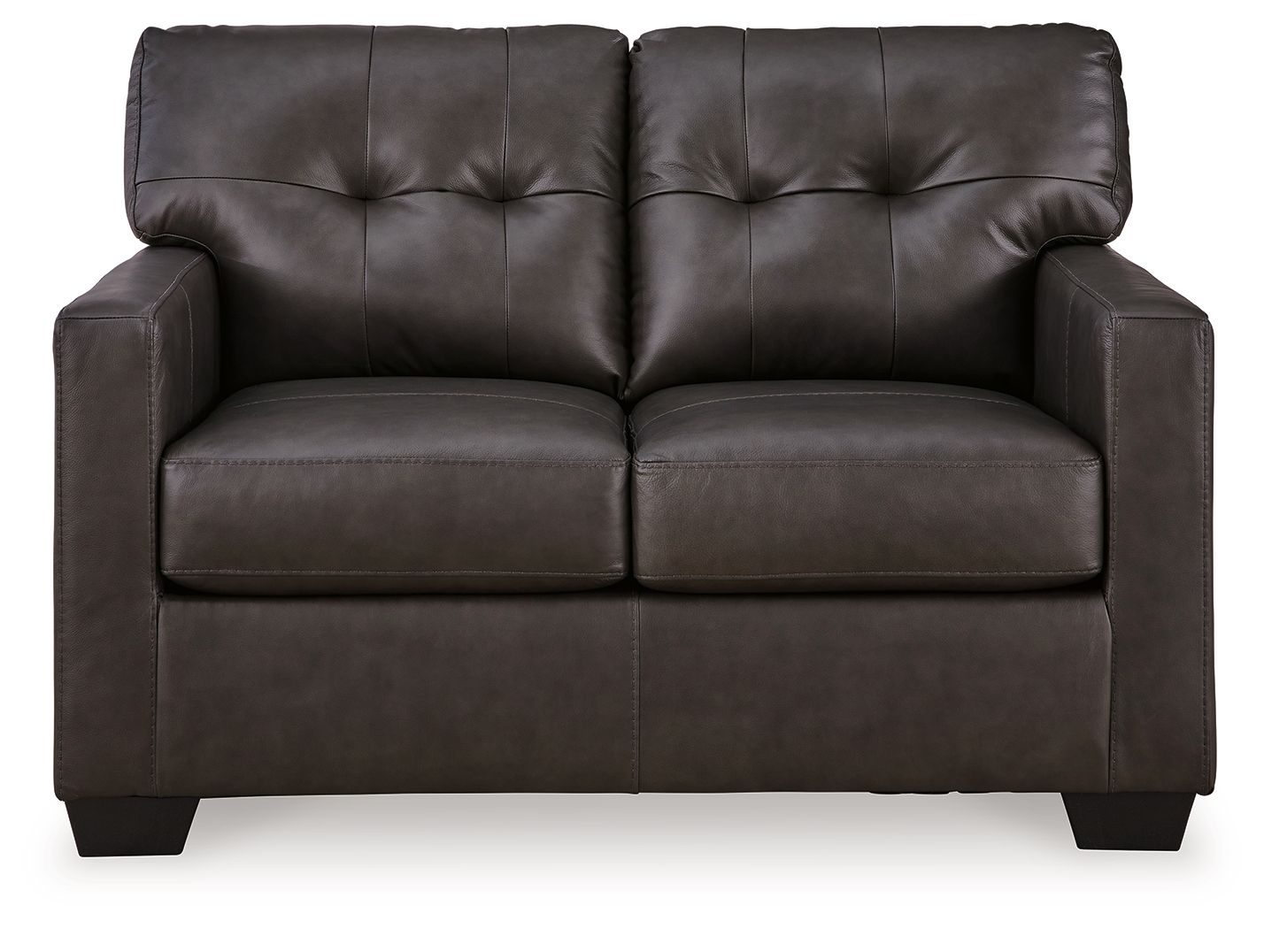 Belziani - Storm - Loveseat - Leather Match