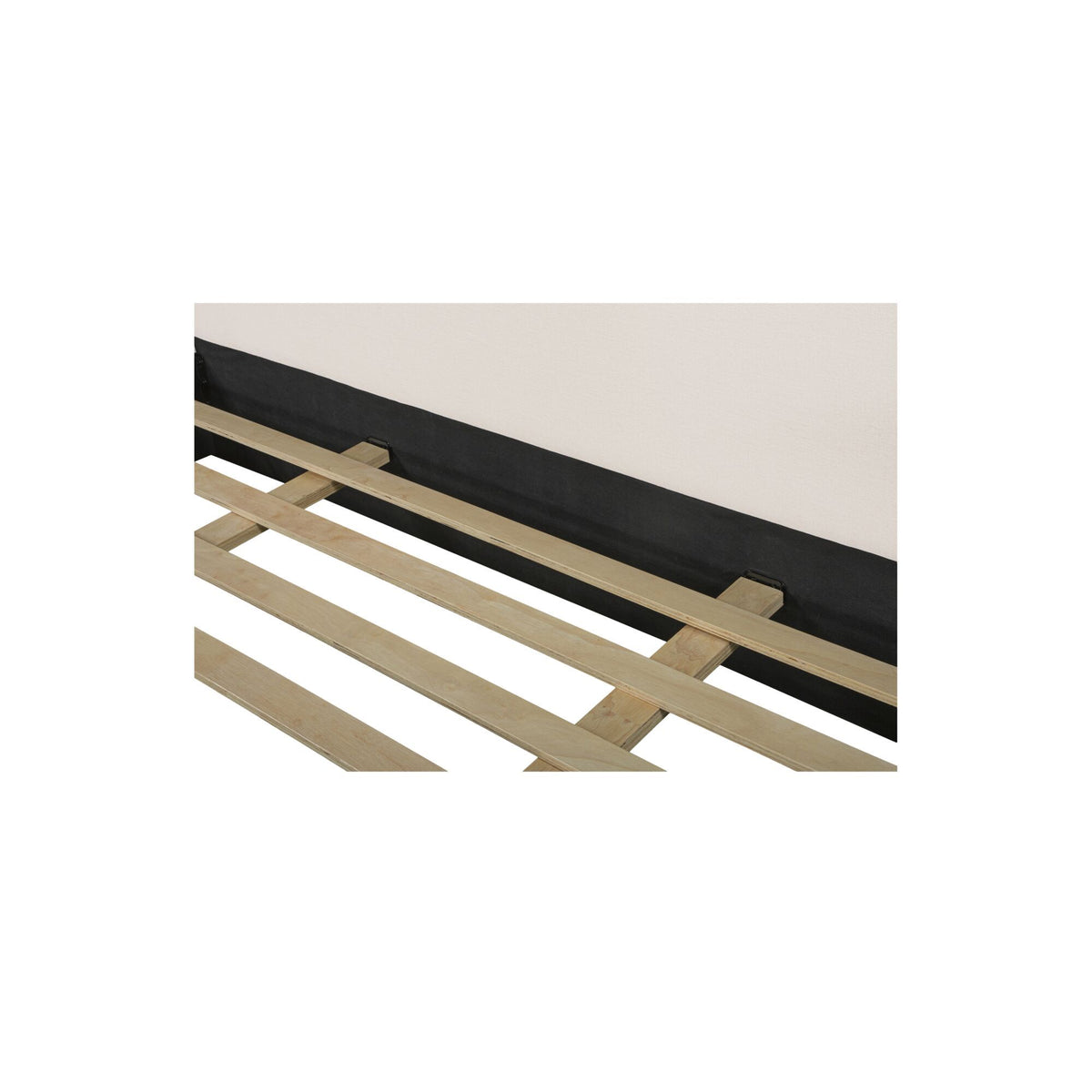 Camilla - King Bed - Oat / White / Beige
