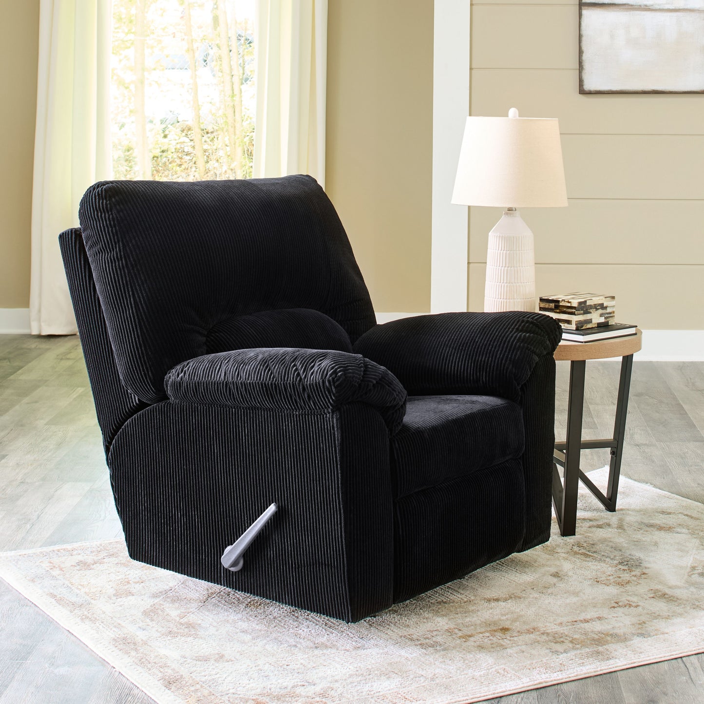 Simplejoy - Onyx - Rocker Recliner - Fabric