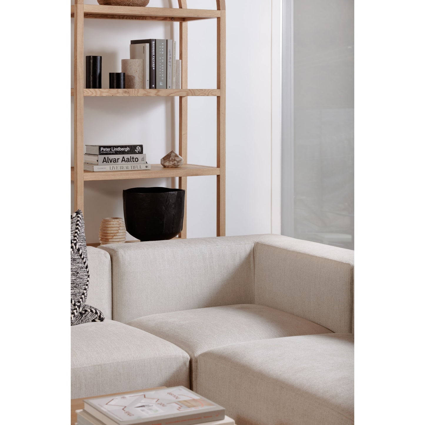 Eero - Bookcase - Beige