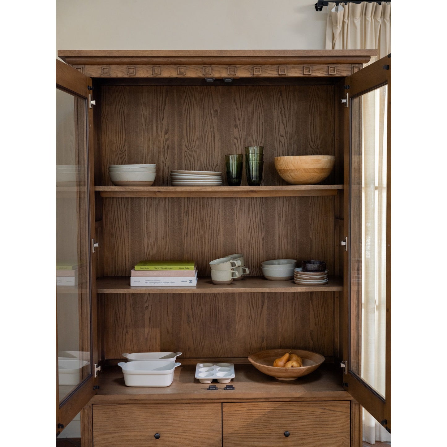 Lillian - Tall Cabinet - Brown