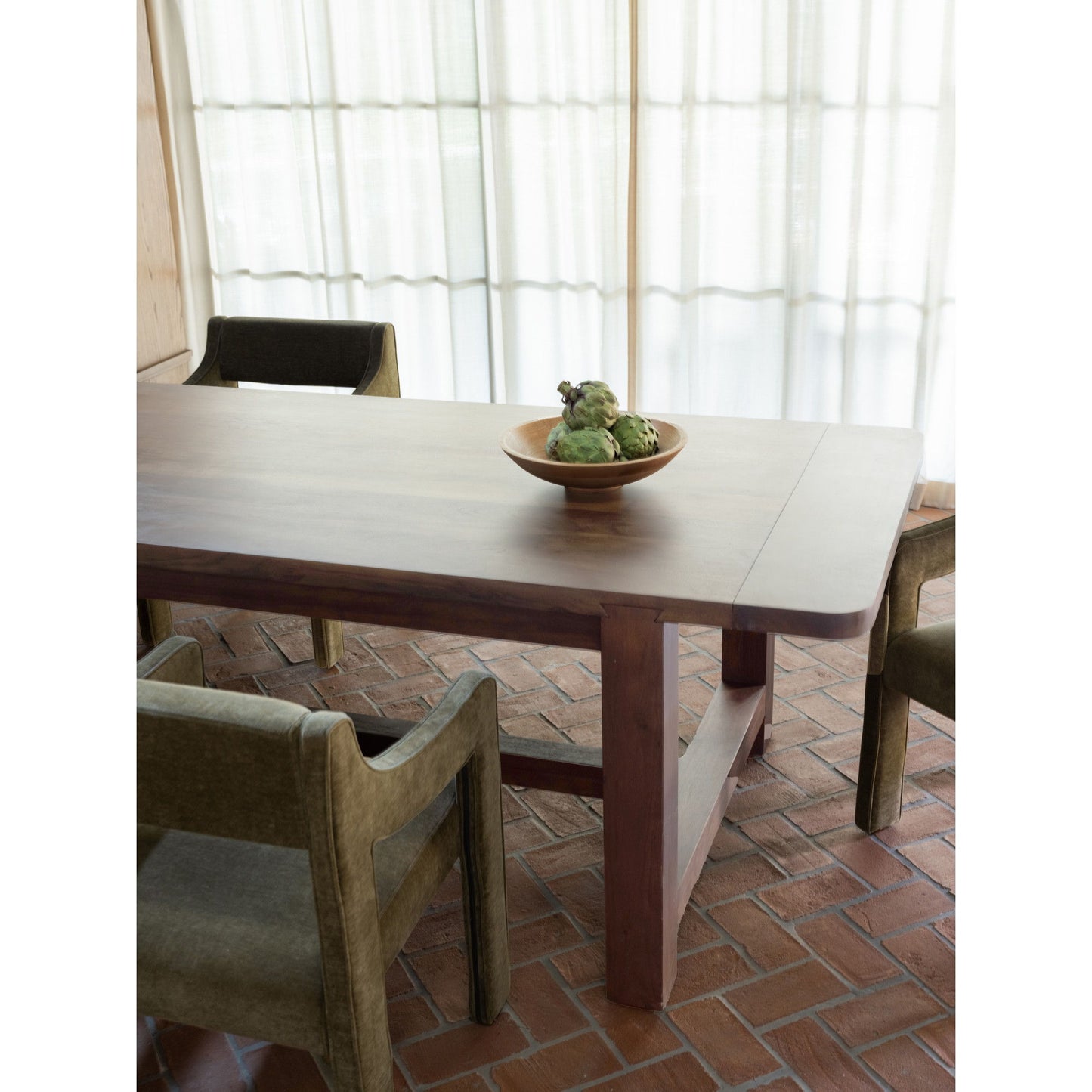 Wilson - Dining Table Large - Warm Brown