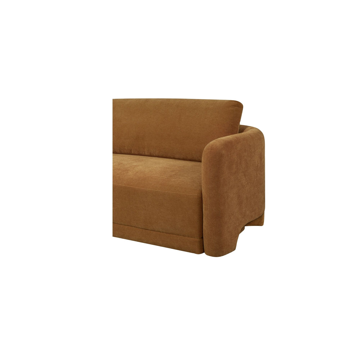 Emmy - Sectional Left - Ginger / Brown