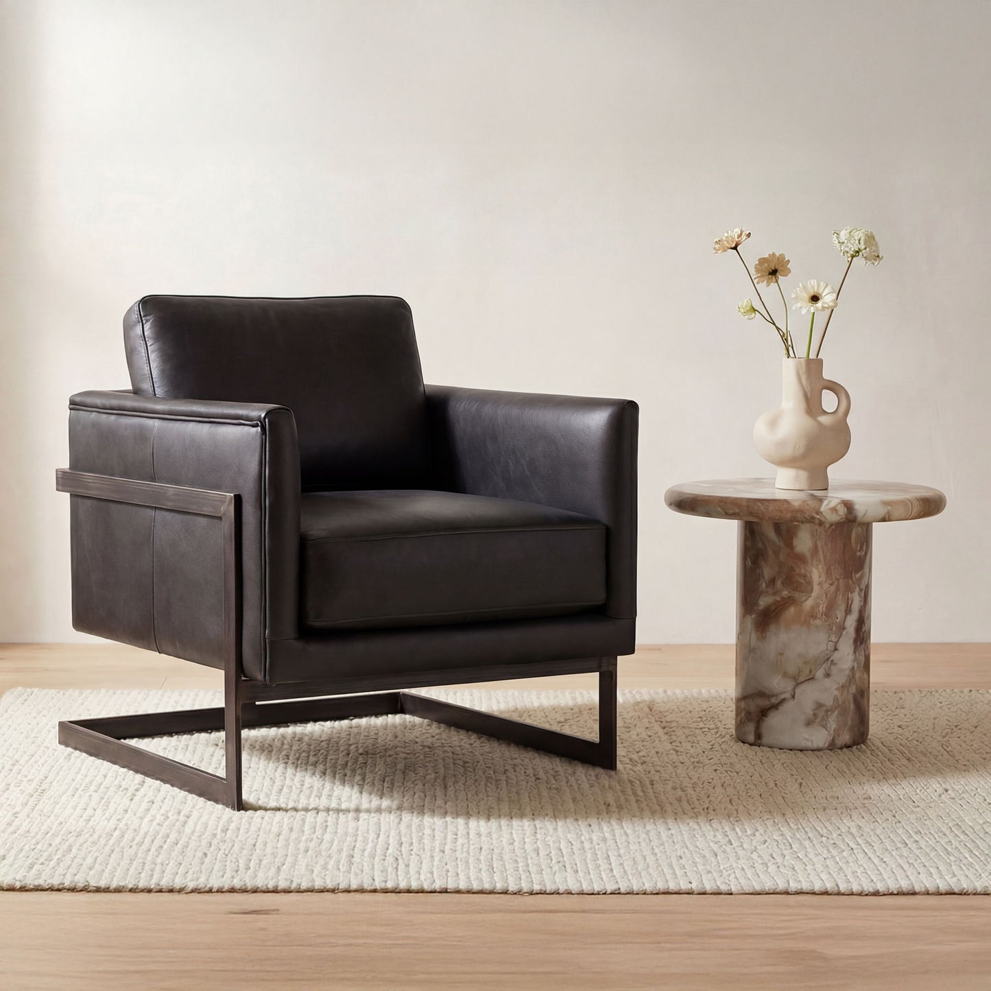 Luxley - Club Chair - Black