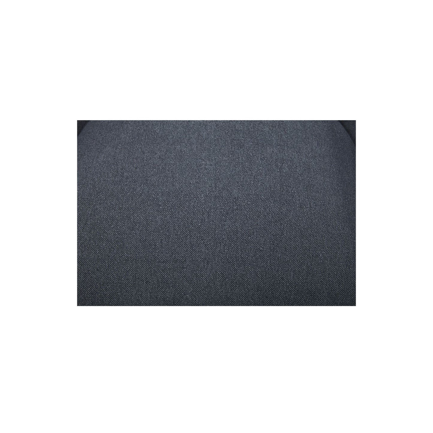 Maisie - Fabric Rolling Dining Chair - Slate Blue