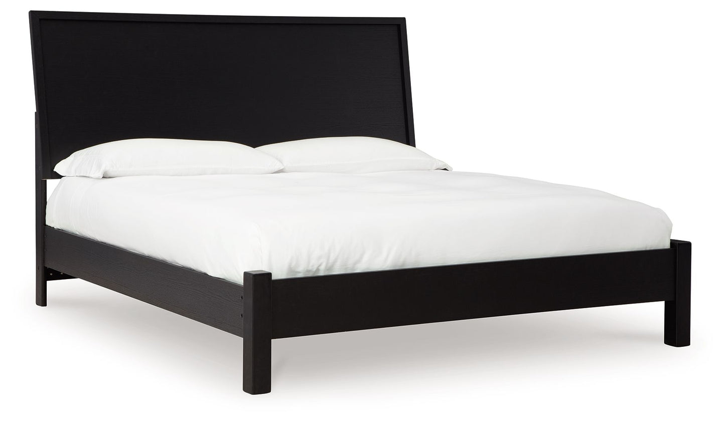 Danziar - Panel Bed With Low Footboard Set