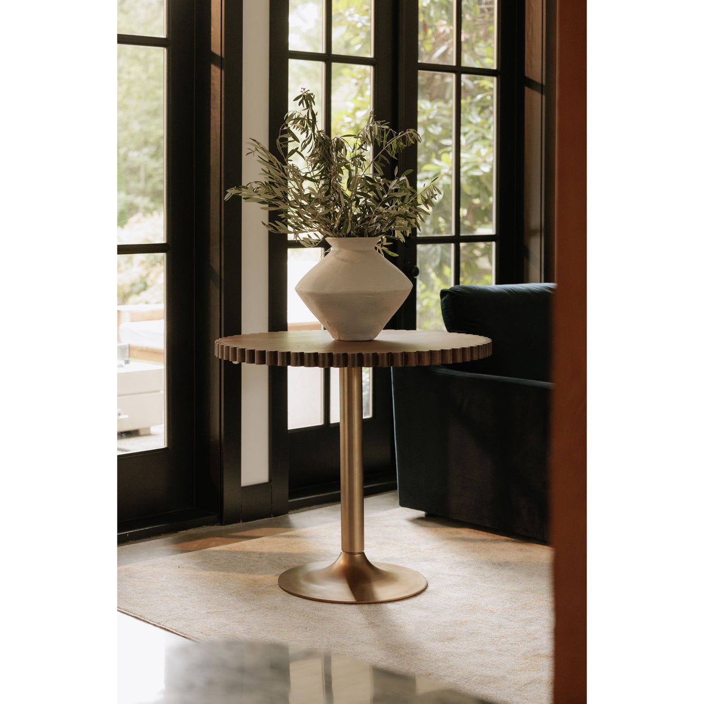 Raja - Medium Decorative Vessel - White