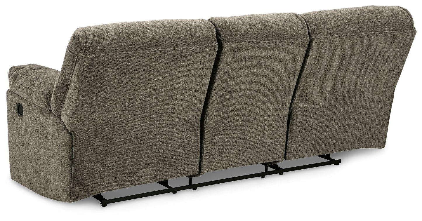 Alphons - Putty - Reclining Sofa - Fabric